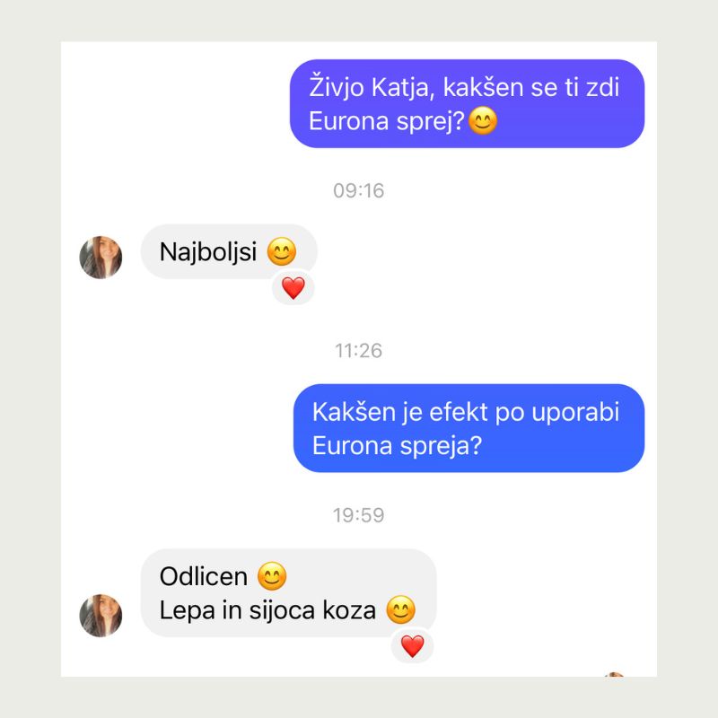 Odlična je meglica Eurona. Lepa in sijoča koža po njej.