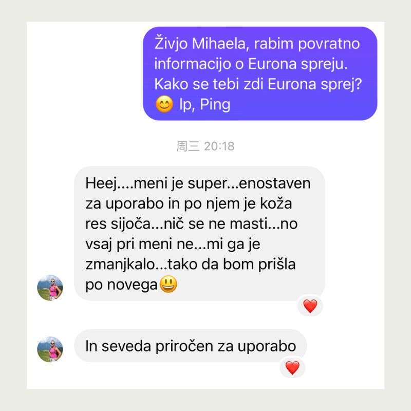 meni je super Eurona meglica, enostavna za uporabo in po njej je koža res sijoca. nic se ne masti. no vsaj pri meni ne. mi ga je zmanjkalo. tako da bom prišla po novega