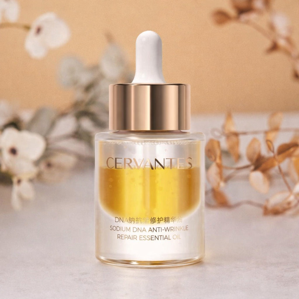 ervantes anti-age serum proti gubam s PDRN in hialuronsko kislino za intenzivno obnovo kožne bariere.